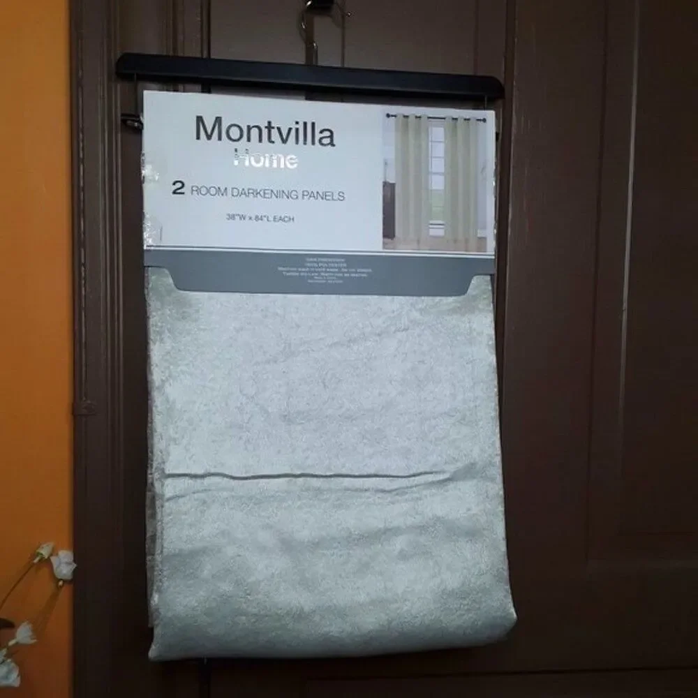 2 Room Darkening Panel Energy Saving Curtains Montvilla Home